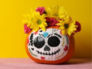 masque mexicain courge