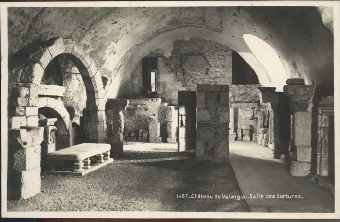 château de valangin - salle des tortures